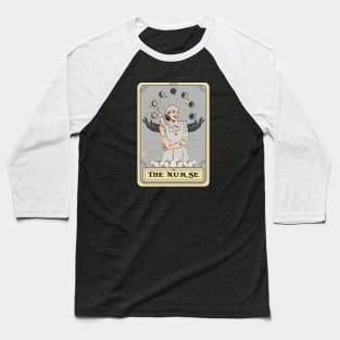 The Nurse Tarot Card, Nurse Baseball T-Shirt